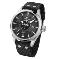 Horlogeband TW Steel VS99 Nylon/perlon Zwart