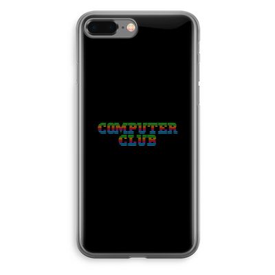 Retro: iPhone 8 Plus Transparant Hoesje