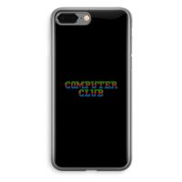 Retro: iPhone 8 Plus Transparant Hoesje Retro: iPhone 8 Plus Transparant Hoesje