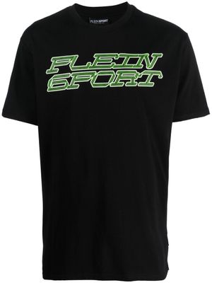 Plein Sport t-shirt en coton à motif graphique - Noir