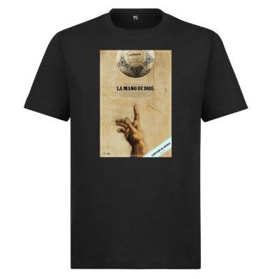 LPFC - La Mano de Dios WK 1986 Heavy T-Shirt - Zwart