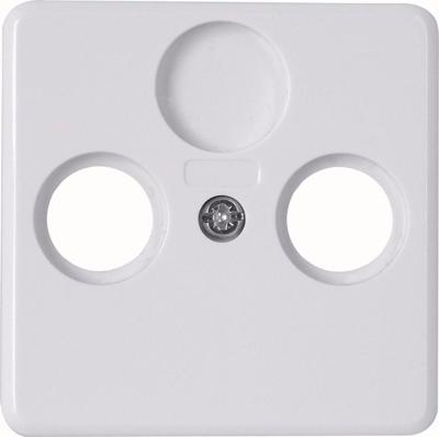 Enzo Kopp HK02 WIT afdekraam voor coax 4621040