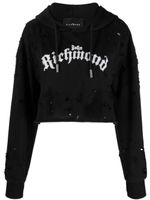 John Richmond hoodie Vanida à logo imprimé - Noir - thumbnail