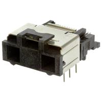 Molex 757830140 Female header, inbouw (precisie) Totaal aantal polen: 36 Rastermaat: 0.8 mm Inhoud: 1 stuk(s) Tape on Full reel