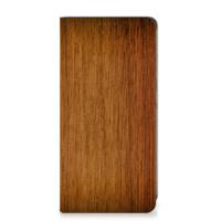 Samsung Galaxy A05s Book Wallet Case Donker Hout