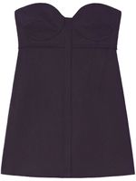 Proenza Schouler haut-bustier à motif en jacquard - Gris