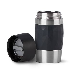 Emsa Thermosbeker Travel Mug Compact Zwart 300 ml