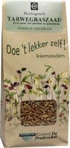 Peuleschil Tarwegras zaad bio