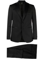 Château Lafleur-Gazin peak-lapel single-breasted blazer - Noir - thumbnail