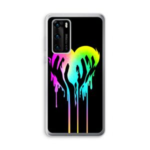 Hold My Heart: Huawei P40 Transparant Hoesje