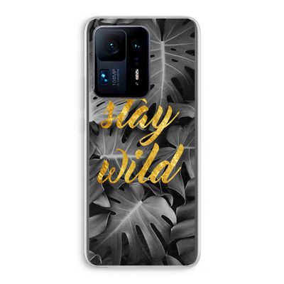 Stay wild: Xiaomi Mi Mix 4 Transparant Hoesje