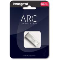 Integral ARC USB stick 2.0, 64 GB, zilver