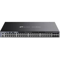 TP-Link Omada SG6654XHP netwerk-switch Managed L3 Gigabit Ethernet (10/100/1000) Power over Ethernet (PoE) 1U Zwart - thumbnail