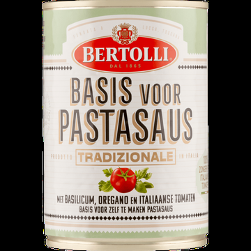 Bertolli Basis voor Pastasaus Tradizionale met Basilicum, Oregano en Italiaanse Tomaten 400 g bij Jumbo