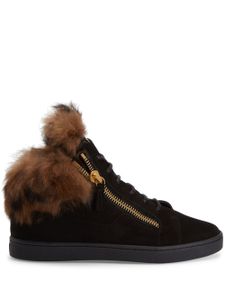 Giuseppe Zanotti baskets Nicki en daim - Noir