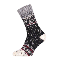 Mannen sokken met nordic design