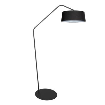 Steinhauer VloerlampZig-Zag zwart met witte binnenkant Ø 48cm - 4255ZW