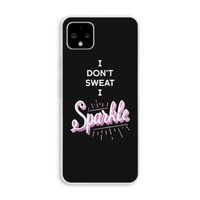 Sparkle quote: Pixel 4 XL Transparant Hoesje