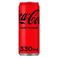 Frisdrank coca cola zero blik 330ml