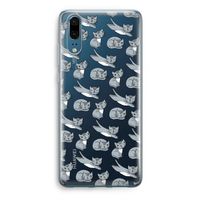 Poezen: Huawei P20 Transparant Hoesje