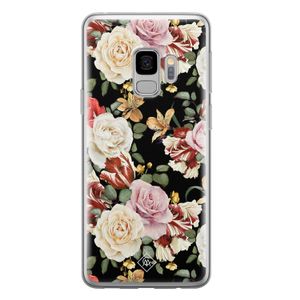 Samsung Galaxy S9 siliconen hoesje - Flowerpower
