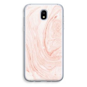Peach bath: Samsung Galaxy J5 (2017) Transparant Hoesje