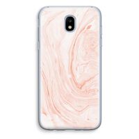 Peach bath: Samsung Galaxy J5 (2017) Transparant Hoesje