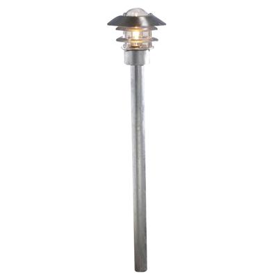 KonstSmide Staande tuinlampModena 98cm zinkgrijs - 7311-320