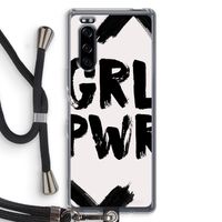 Girl Power #2: Sony Xperia 5 Transparant Hoesje met koord
