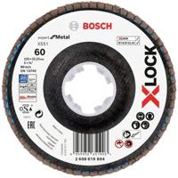 Bosch Accessories 2608619804 X551 Lamellenschijf Diameter 125 mm Boordiameter 22.23 mm 1 stuk(s) - thumbnail