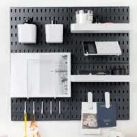 Pegboard Combinatieset - Muur Organizer | 22" x 22" | Verstelbaar & DIY | Inclusief Accessoires