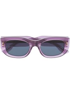 Gucci Eyewear lunettes de soleil à monture rectangulaire - Violet