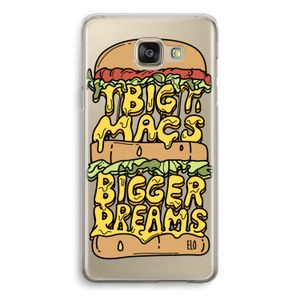 Big Macs Bigger Dreams: Samsung Galaxy A5 (2016) Transparant Hoesje