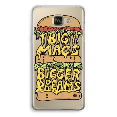 Big Macs Bigger Dreams: Samsung Galaxy A5 (2016) Transparant Hoesje