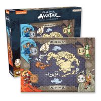 Avatar: The Last Airbender Jigsaw Puzzle Map (1000 pieces) - thumbnail