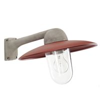 Wandlamp Fabrique Alu/Rood