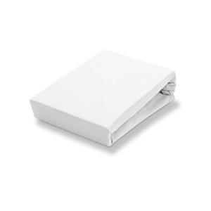 Jersey Soft Splittopper Hoeslaken White