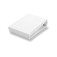 Jersey Soft Splittopper Hoeslaken White