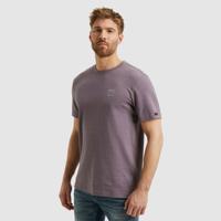 Pme Legend Short Sleeve R-neck Jacquard Strip 113110 4184 - Purple Sage Pme Legend Short Sleeve R-neck Jacquard Strip 113110 4184 - Purple Sage