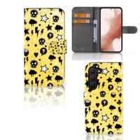 Telefoonhoesje met Naam Samsung Galaxy S23 Punk Geel