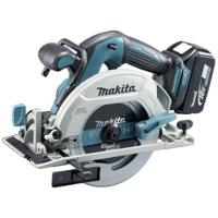 Makita DHS680RTJ handcirkelzaag 16,5 cm Zwart, Grijs, Turkoois 5000 RPM - thumbnail