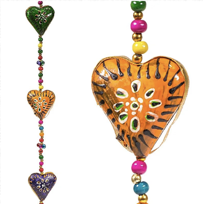 Decoratief Slinger Hartjes Kunststof - Home & Living - Spiritueelboek.nl