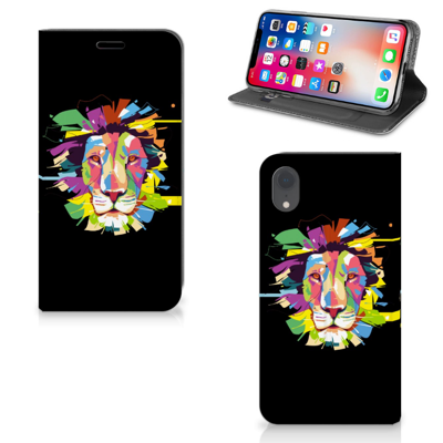 Apple iPhone Xr Magnet Case Lion Color Apple iPhone Xr Magnet Case Lion Color