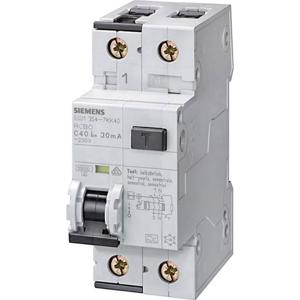 Siemens 5SU13546KK10 Aardlekschakelaar/zekeringautomaat 2-polig 10 A 0.03 A 230 V