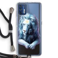 Child Of Light: Motorola Moto G9 Plus Transparant Hoesje met koord