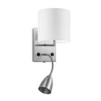 Light depot - wandlamp read bling Ø 16 cm - wit - Outlet