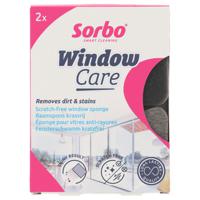 Sorbo Window Care Raamspons Krasvrij Set A 2 Stuks - thumbnail