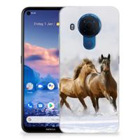 Nokia 5.4 | TPU Hoesje | Paarden