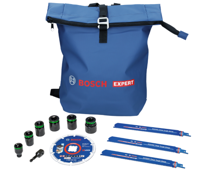 Bosch Accessoires Demolition & Installation Kit met reciprozaagbladen, krachtdoppenset en Diamond Multi Wheel slijpschijf - 061599768E