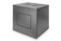 Digitus DN-19 12U-6/6-EC-SW 19inch-wandkast (b x h x d) 600 x 638 x 600 mm 12 HE Zwart, Zwart (mat), Zwart (RAL 9005) - thumbnail